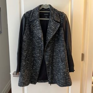 Club Monaco Size L 100% Leather Sleeves